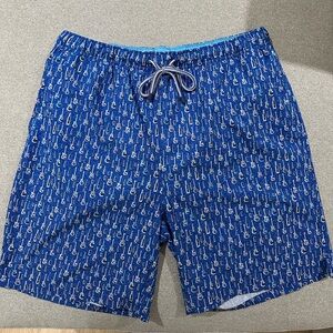 Peter Millar Seaside Swim Trunks - Size L